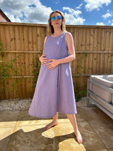 Load image into Gallery viewer, Nursing &amp; Maternity Dress - Lucy - Lavender
