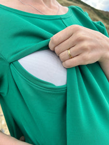 Etta Jumpsuit - Maternity Jumpsuit & Breastfeeding Jumpsuit - Green