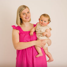 Load image into Gallery viewer, Maternity &amp; Nursing Dress | Pink | Breast Dressed
