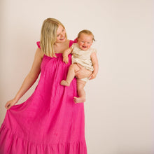 Load image into Gallery viewer, Maternity &amp; Nursing Dress | Pink | Breast Dressed
