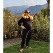 Load image into Gallery viewer, Etta Jumpsuit - Maternity Jumpsuit &amp; Breastfeeding Jumpsuit - Black
