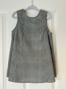 Lucinda Dress - Mini Me Dress - Teal gingham