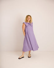 Load image into Gallery viewer, Nursing &amp; Maternity Dress - Lucy - Lavender Linen
