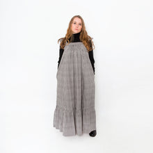 Load image into Gallery viewer, Cotton Maternity Dress | Gingham | Breast Dressed
