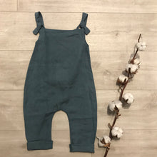 Load image into Gallery viewer, Baby Romper | Teal | Breast Dressed
